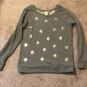 Loft long sleeved sweatshirt.